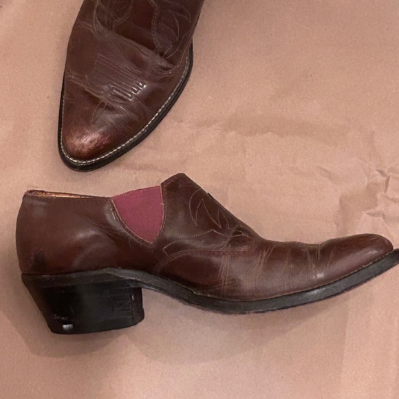 Justin ankle cowboy boots
